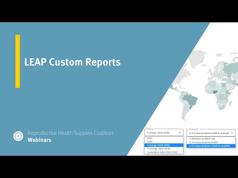 LEAP Custom Reports - Bespoke data offer front row visibility into supply needs and costs