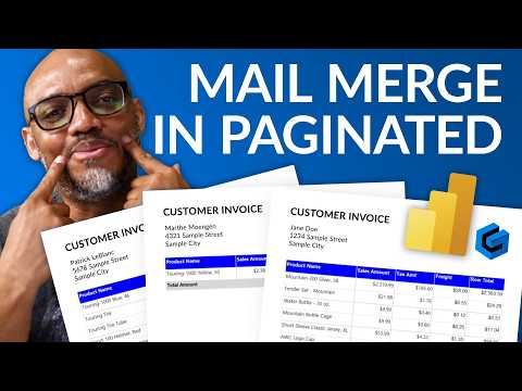 Power BI Paginated Reports: Automate Mail Merge Power BI Paginated Reports: Automate Mail Merge
