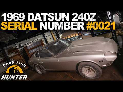 Datsun 240Z #00021 Sits Untouched & All Original in a Dusty Warehouse | Barn Find Hunter