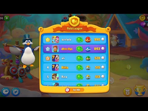 @Fishdom Atlantis Cup Hard Stage 6. Win 2nd Place on Gold League