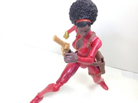 Misty Knight Marvel Legends Rhino BAF Review