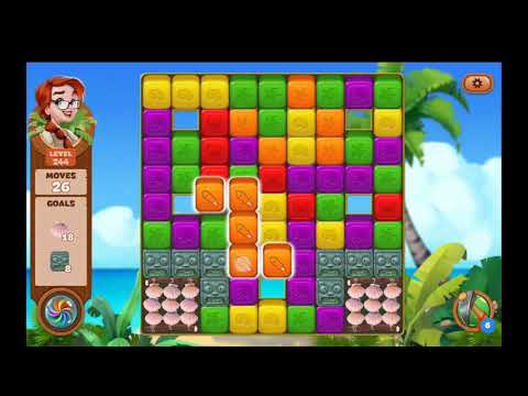 Lost Island Blast Adventure Level 244 NO BOOSTERS - A S GAMING