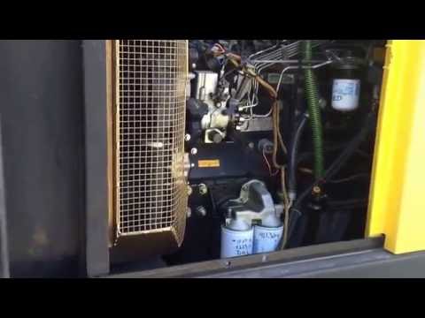 Atlas Copco 138 kW Stand By 125 kW Prime Portable Diesel Generator Set
