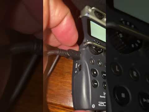How to setup a zoom H5 with an iphone!