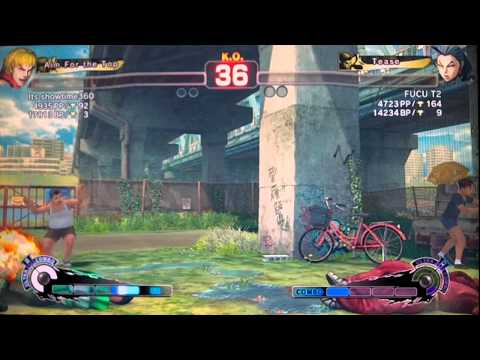 SSF4 AE Its showtime360 (Ken) vs FUCU T2 (Rose)