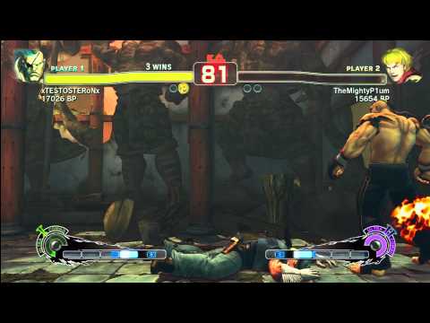 SSF4 [SA] xTESTOSTERoNx vs TheMightyP1um [Ken]