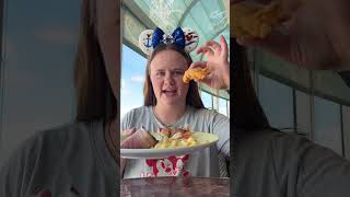 the ship food is so good!!!! so many good choices too!!!🥩🍌🍦🍫 #wieiad #wieiadcruise #disneydream