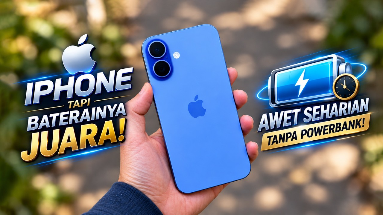 7 iPhone Baterai Gede, Cocok Buat Kalian yang Males Nge-charge‼️