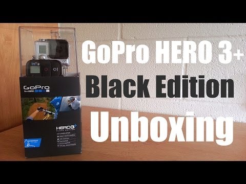 NEW! GoPro HERO 3+ Black Edition Unboxing, Overview, & First Look (New 2013 GoPro 3+ Camera)