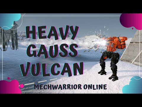Heavy Gauss Vulcan  |  MechWarrior Online