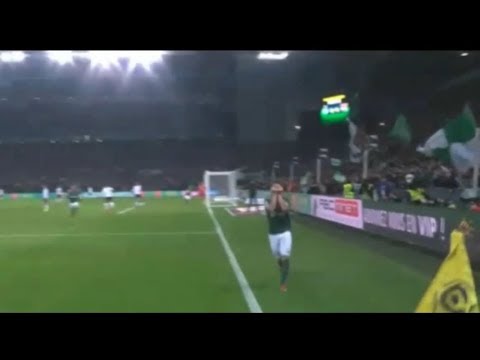 Goal Hamouma 1-0 Saint Etienne vs Olympique Lyon