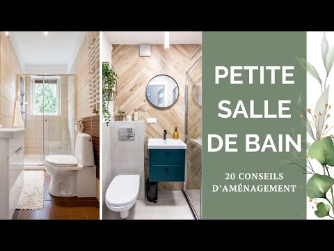 Aménager une petite salle de bain (astucieuse et jolie)