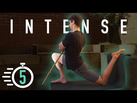 The 5 Minute Hip Flexor Stretch *INTENSE*