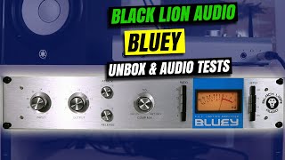 Video thumbnail for Black Lion Audio Bluey Unboxing and Review - 1176 FET Limiting Amplifier/Compressor by Audio Tech TV