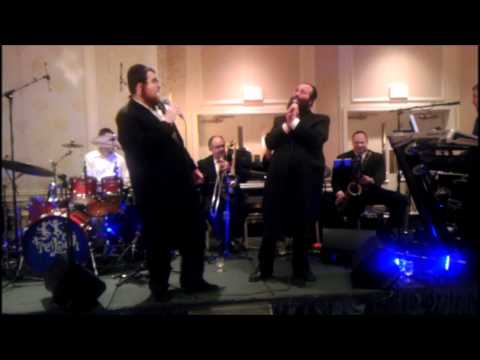 Shloime Taussig & Zevi Fried Rocking it out With Freilach Orchestra