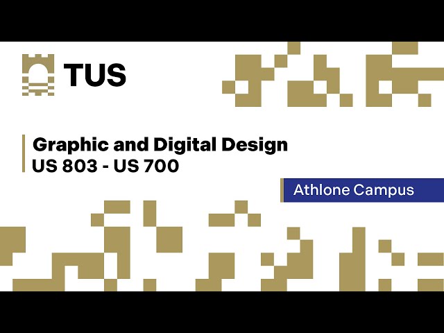 US803 - Graphic and Digital Design [Athlone]  
