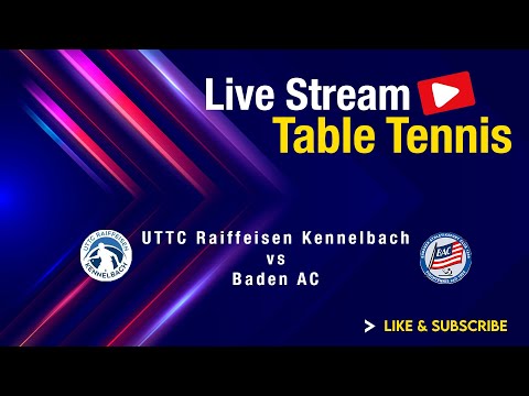 UTTC Raiffeisen Kennelbach vs Baden AC - Saison 2025/2026