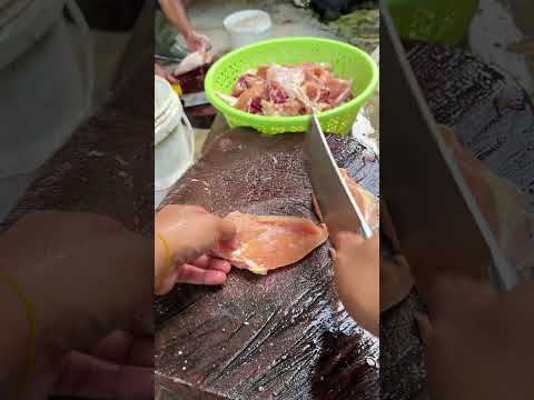 Day456 #chickencutting #butchery #meatprocessing #asmrfood #satisfying  #chicken #shorts #shortvideo