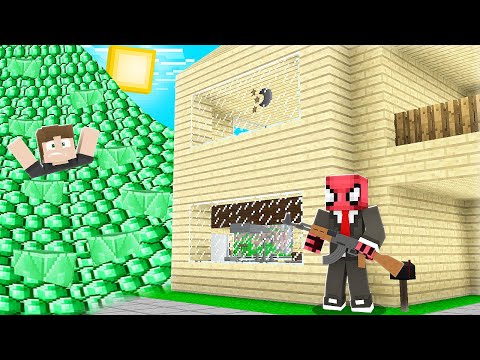 ZÜMRÜT TSUNAMİ VS EV! 🌊 - Minecraft