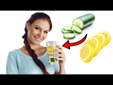 Why You Should Drink Cucumber & Lemon Water Every Morning | Health Benefits