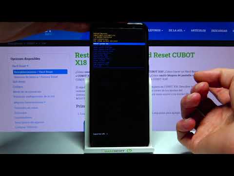 Cómo entrar y salir del modo Recovery en CUBOT X18 - Recovery Mode