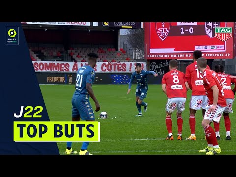 Top buts 22ème journée - Ligue 1 Uber Eats / 2020-2021