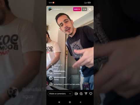 Luisaker hace un freestyle en directo y se enfada