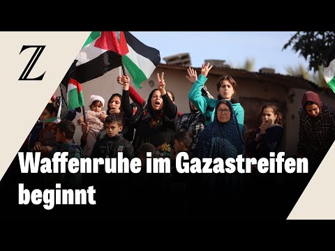 Gazastreifen: Waffenruhe zwischen Israel und Hamas beginnt