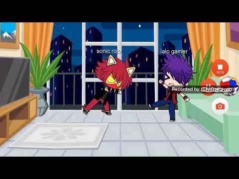 sonic rojo vs lalo gamer