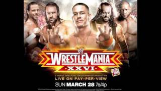 WWE WrestleMania XXVI Official Theme Song #4 "The Show" by Since October
