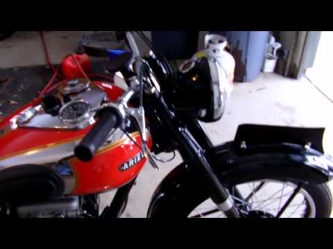 1948  Ariel Square Four  vintage motorcycle