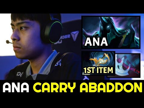 ANA Unexpected Carry — MANTA STYLE ABADDON Dota 2
