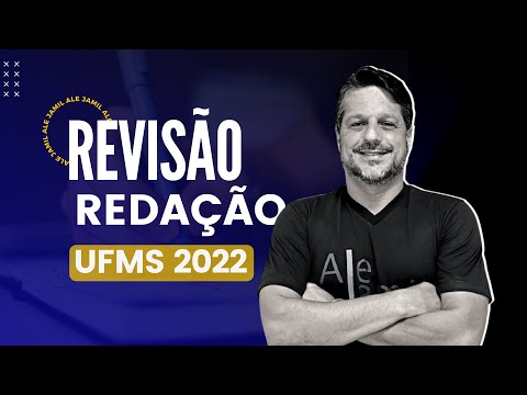 Revisão de Redação UFMS 2022 | Prof. Ale Jamil