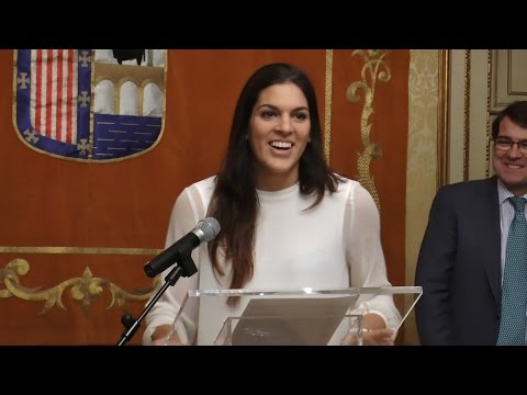 Discurso de Marta Xargay y Alberto Miranda en la Recepción de Avenida en el Ayuntamiento