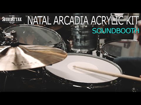 Natal Arcadia Acrylic Drum Kit