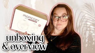 Momcozy M5 Wearable Breast Pump First Impressions | Affordable, Cordless, Tubeless Pump🍼