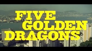 FIVE GOLDEN DRAGONS (1967) trailer S.T.Fr. (optional)