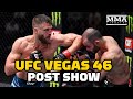 UFC Vegas 46 Post-Fight Show | Is Calvin Kattar Title Contender After Battering Giga Chikadze?