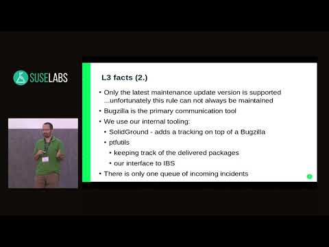 SUSE Labs Conference 2019 - L3 - what we do (and how can we do it better)?