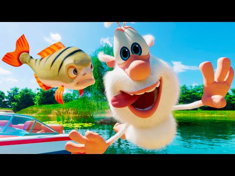 Booba - Episode 83 - Fishing | Funny Cartoons for kids | Toons Mania - English