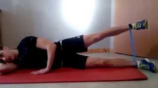 2 exercices pour perdre des hanches et des fessiers!