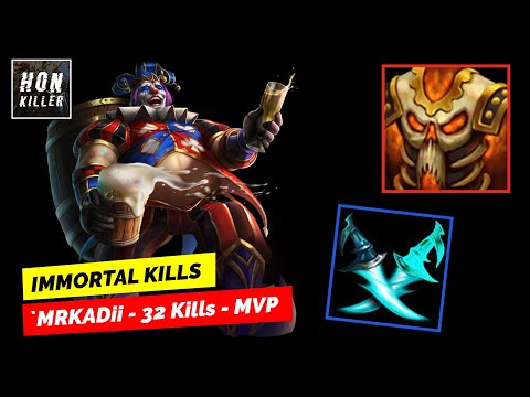 HoN Drunken Master DAEMONIC BREASTPLATE with TWIN BLADES - MVP