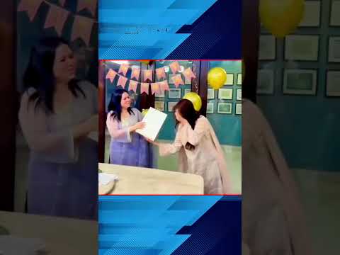 ভা-ইরাল কেক বিক্রেতার মত নেচে নেচে গিফট দিলেন মেহজাবীন | Ekushey Sangbad