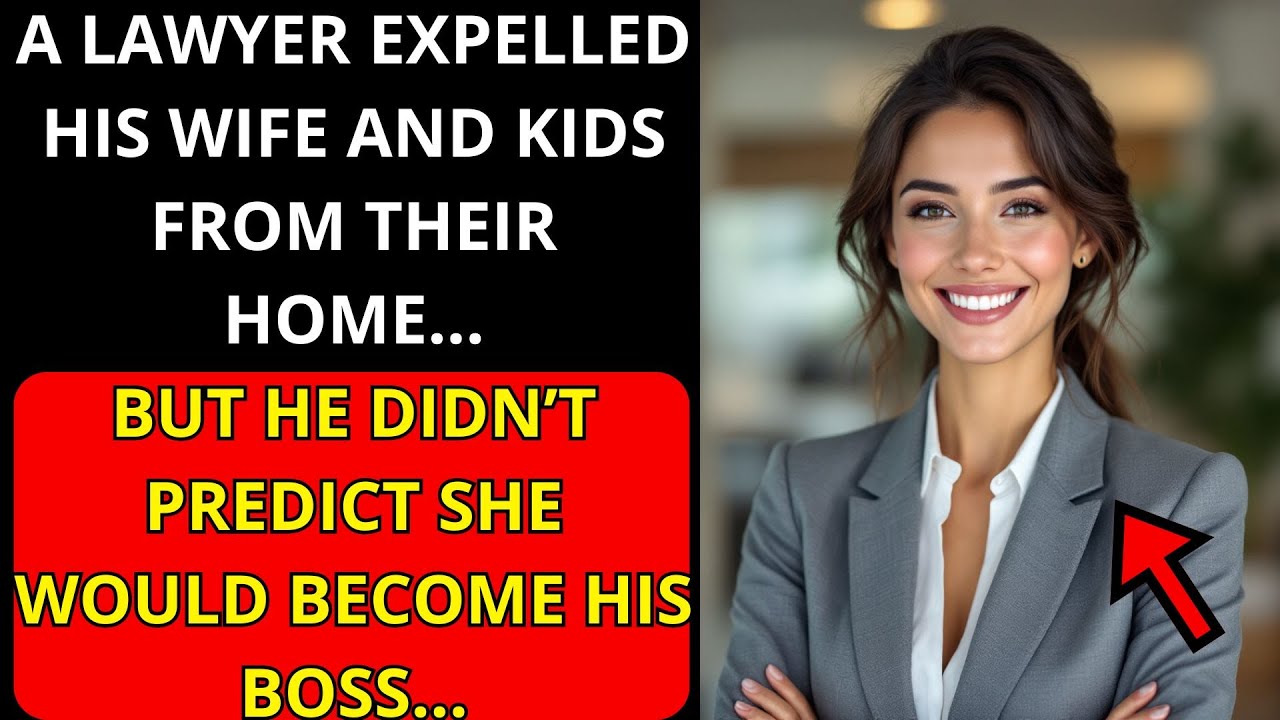 Lawyer Expelled His Wife and Kids From Their Home—But He Didn’t Predict She Would Become His Boss...