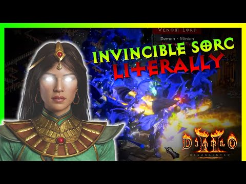How to Make Your Sorceress Invincible - Diablo 2 Resurrected