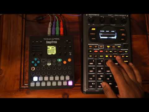 Using SmplTrek as an EXTERNAL FX BOX is Worth the Price of Admission | SP-404 mkII Lofi R&B Jam