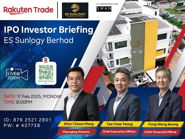 Rakuten Trade Ideas 🎯 Webinar - ES Sunlogy Berhad