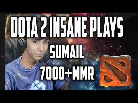 Sumail 7000+ MMR Ranked Game Tinker Highlights Insane Plays! Dota 2 Highlights