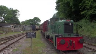 preview picture of video 'Stainmore Railway -  Inaugural Diesel services 20/07/2014'