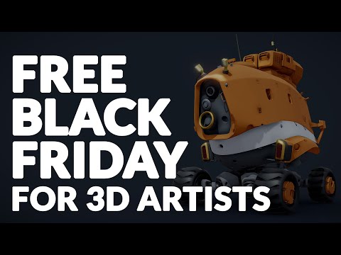 Free BLACK Friday For 3D Artists!